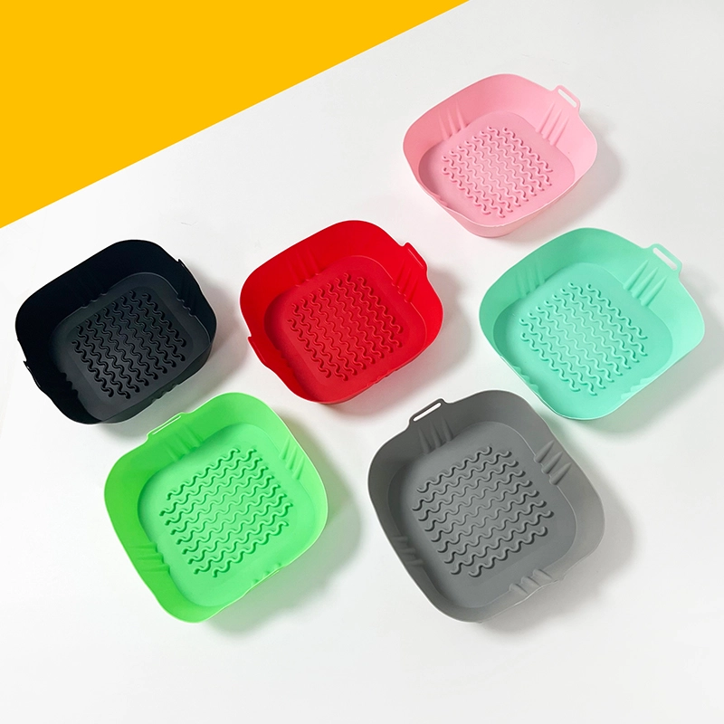 Square Air Fryer Silicone Baking Pan