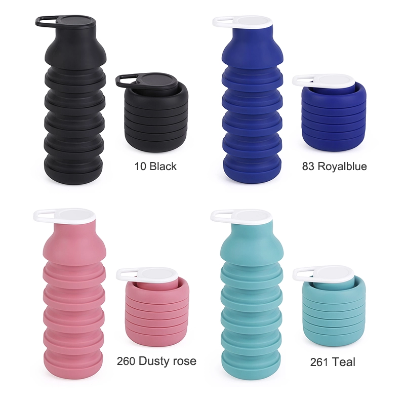 600ml Collapsible Silicone Water Bottle 600ml Collapsible Silicone Water Bottle