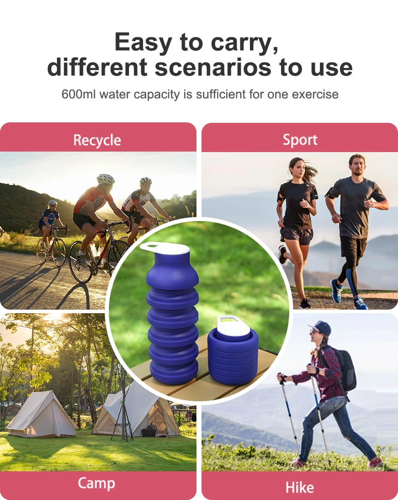 Collapsible Silicone Water Bottle Collapsible Silicone Water Bottle