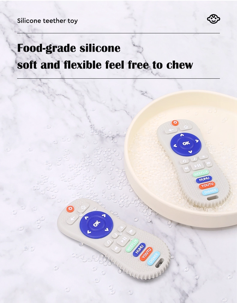 Baby Silicone Remote Control Teether 