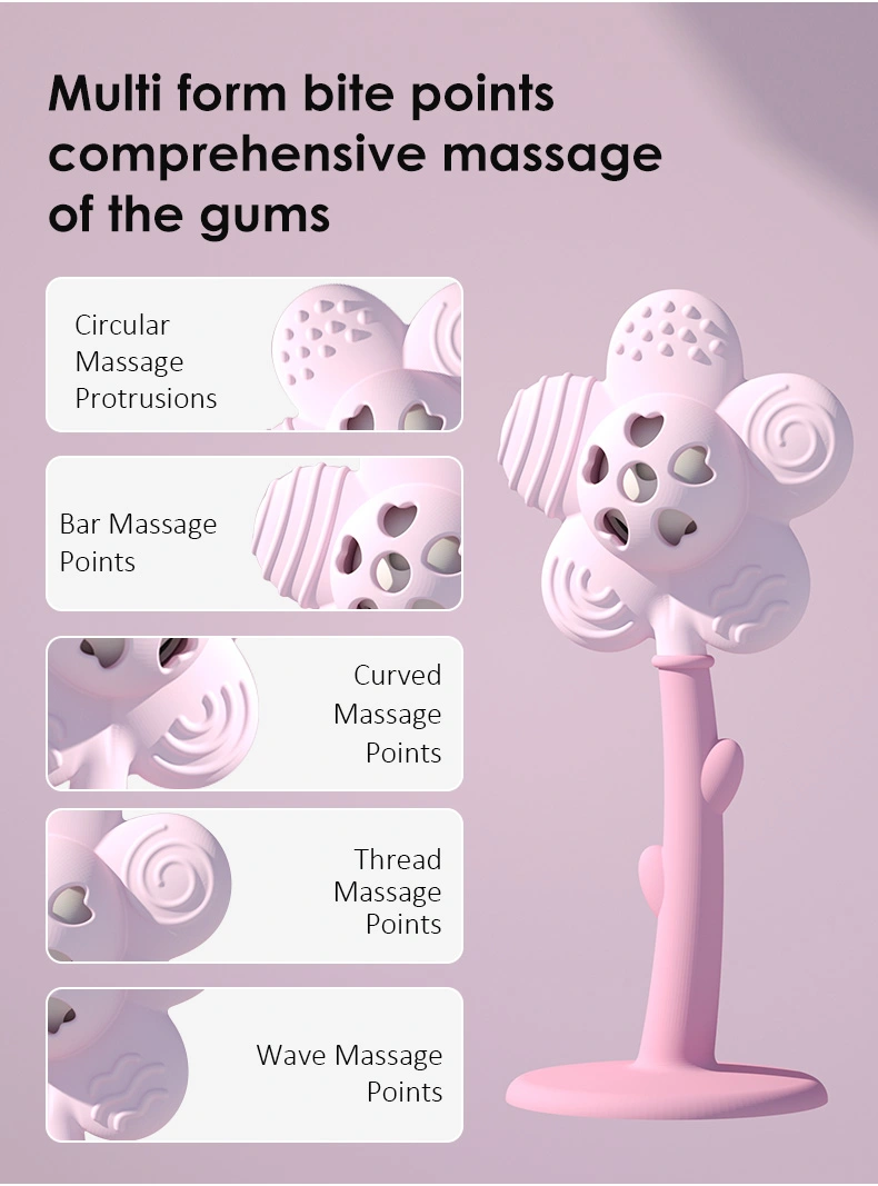 Flower Silicone Baby Teether