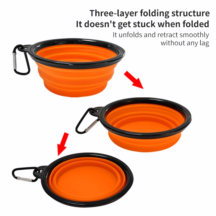Silicone Collapsible Dog Bowl