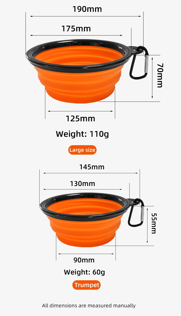 Silicone Collapsible Dog Bowl