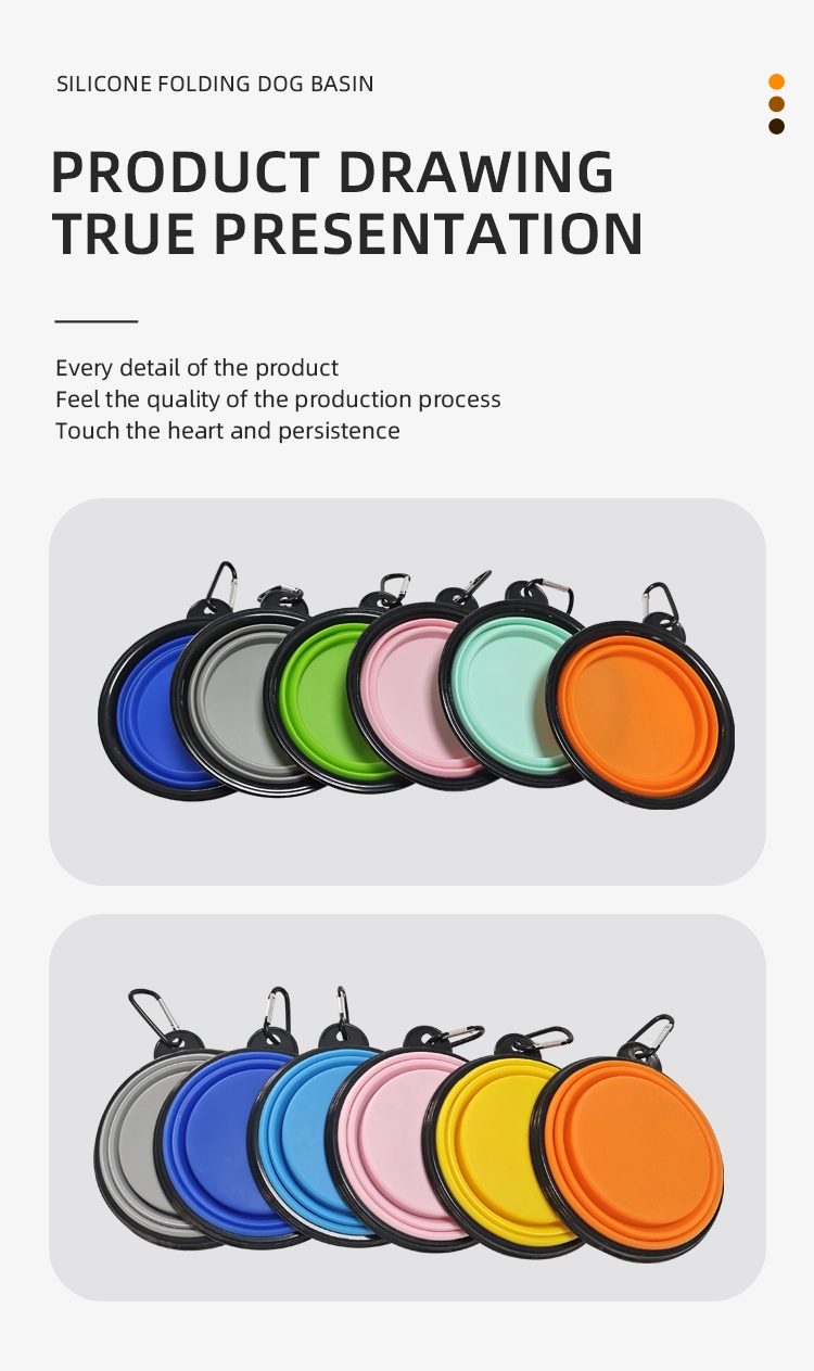 Silicone Collapsible Dog Bowl
