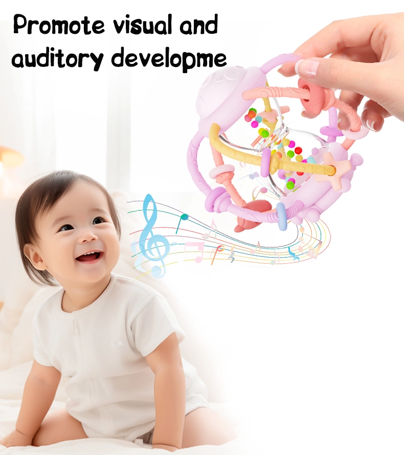 Silicone Manhattan Baby Teether 