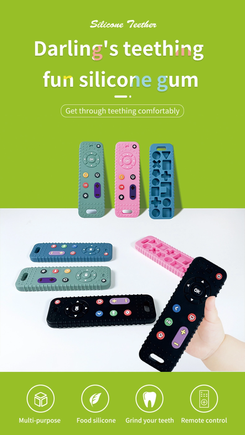 remote shaped teething toy