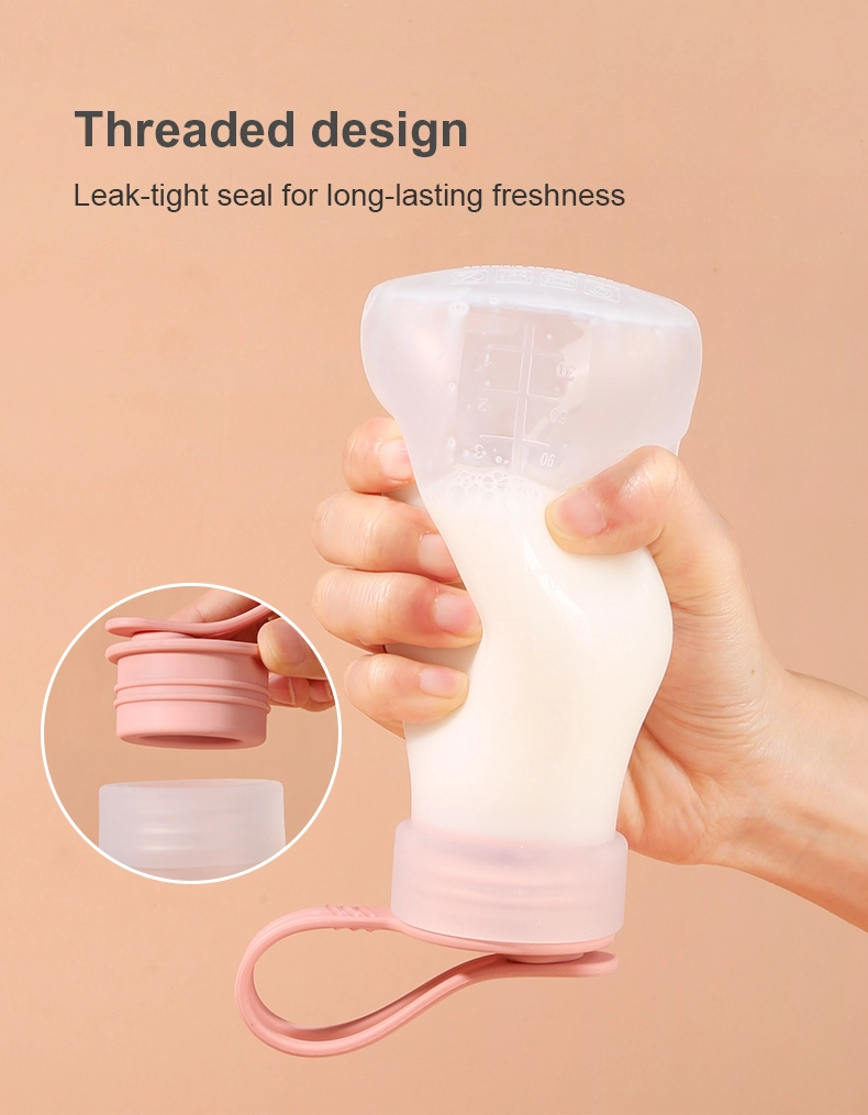 Silicone Foldable Milk  Bag