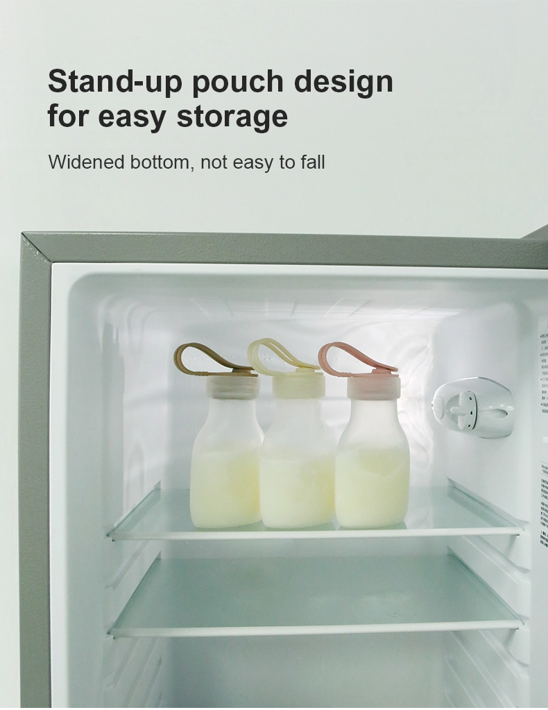 ​  Silicone Foldable Milk  Bag