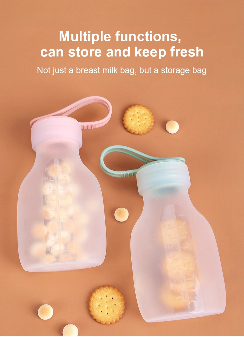 Silicone Foldable Milk  Bag