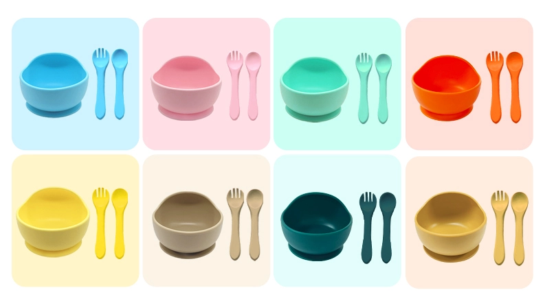 Silicone Baby Feeding Bowl