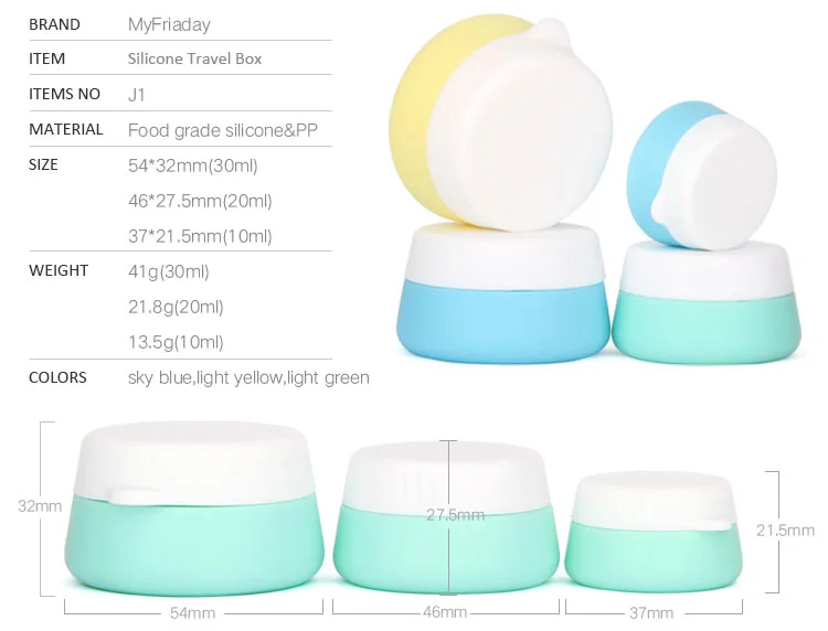 Silicone Travel Bottles 