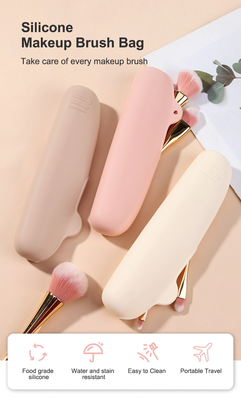 Silicone Makeup Brush Bag