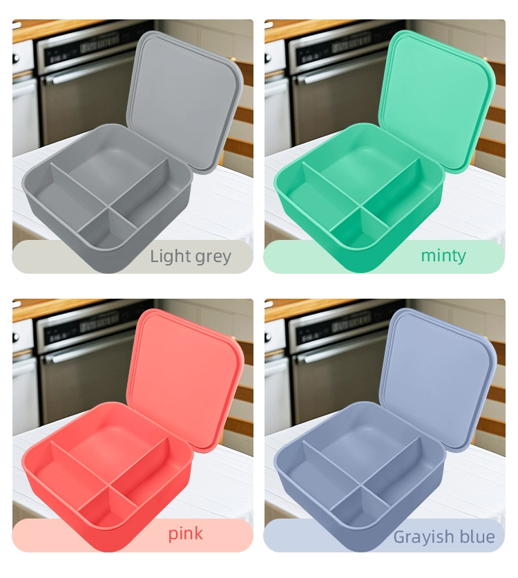  Silicone Lunch Box