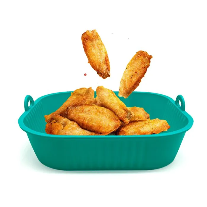 Silicone Wave Air Fryer Liners Square Silicone Wave Air Fryer Liners Square