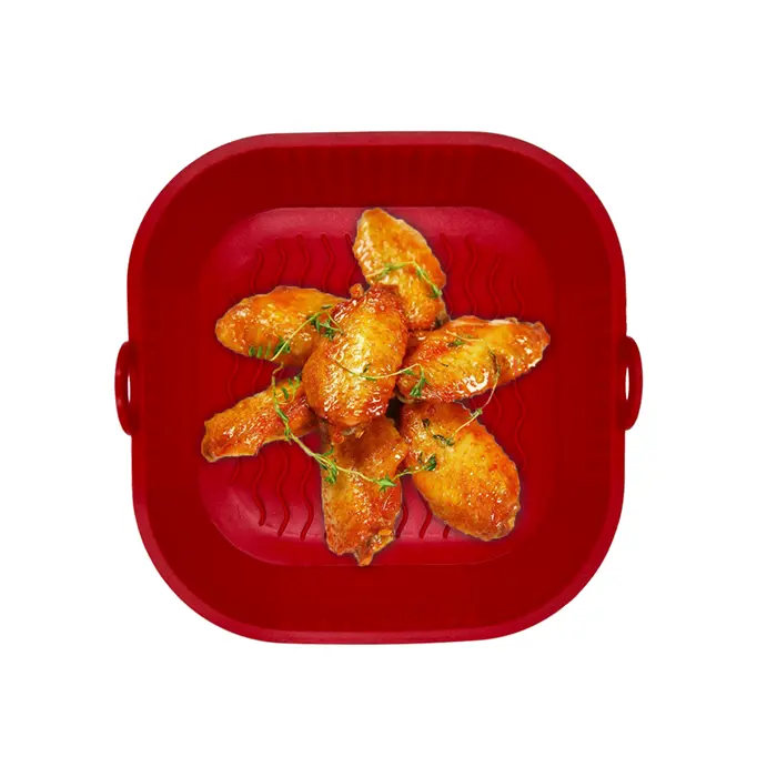Silicone Wave Air Fryer Liners Square Silicone Wave Air Fryer Liners Square