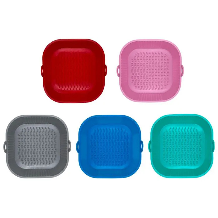 Mini Silicone Air Fryer Basket Mini Silicone Air Fryer Basket