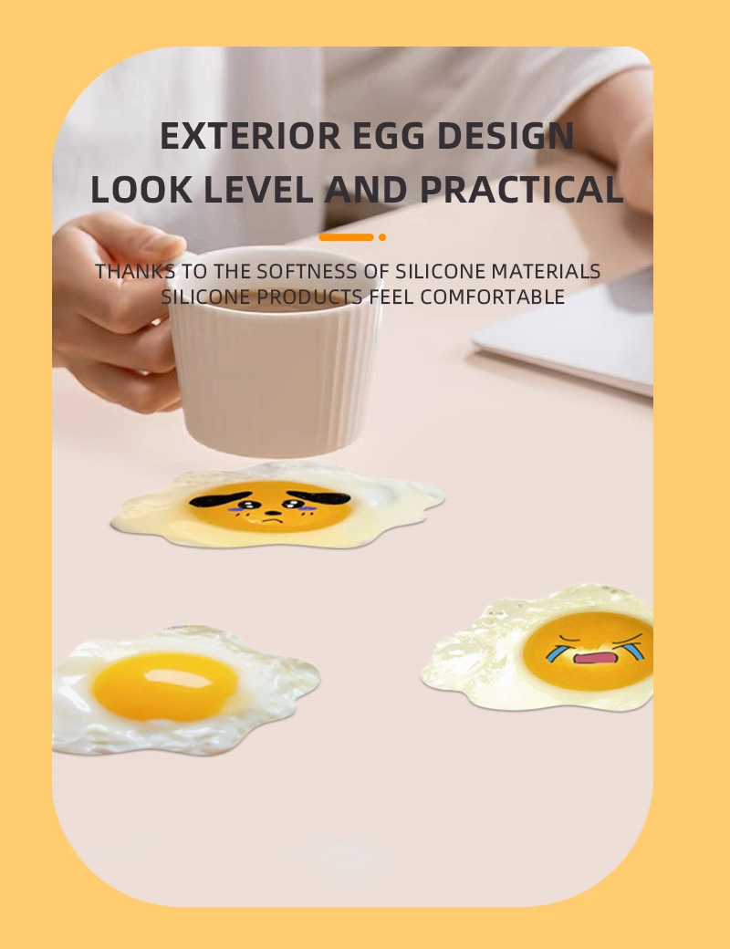 Silicone Egg Coasters Silicone Egg Coasters