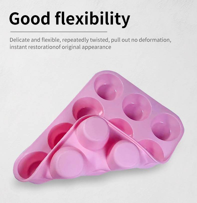 12-Cavity Silicone Muffin Pan
