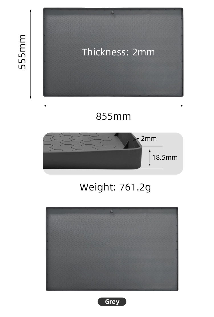  Silicone Kitchen Cabinet Protector Mat