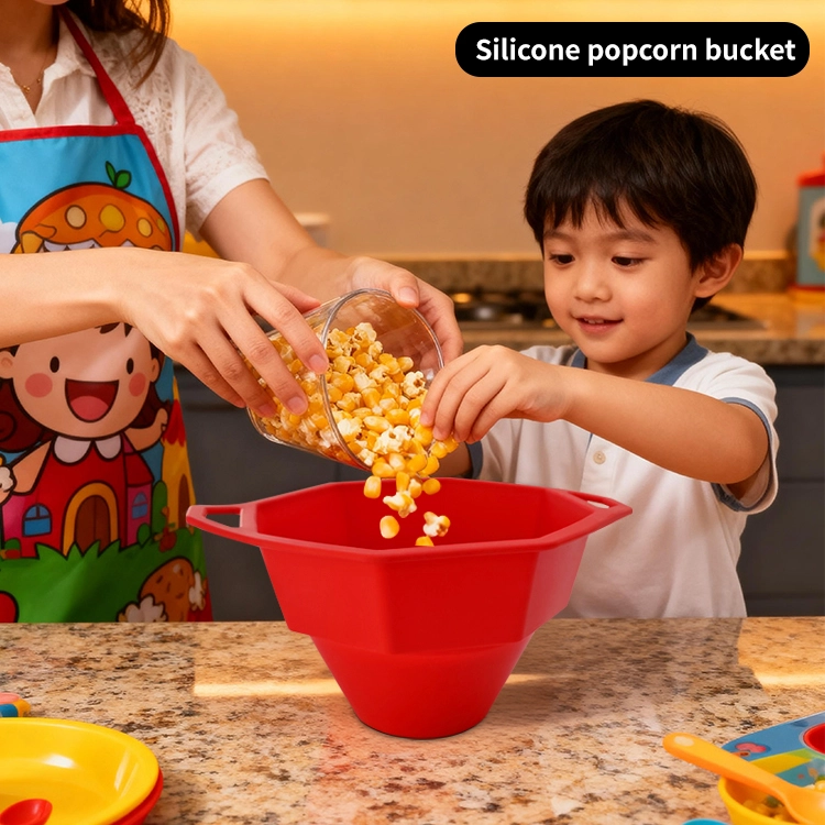 Silicone Popcorn Bucket