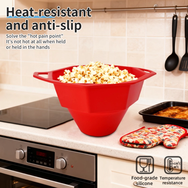 Silicone Popcorn Bucket
