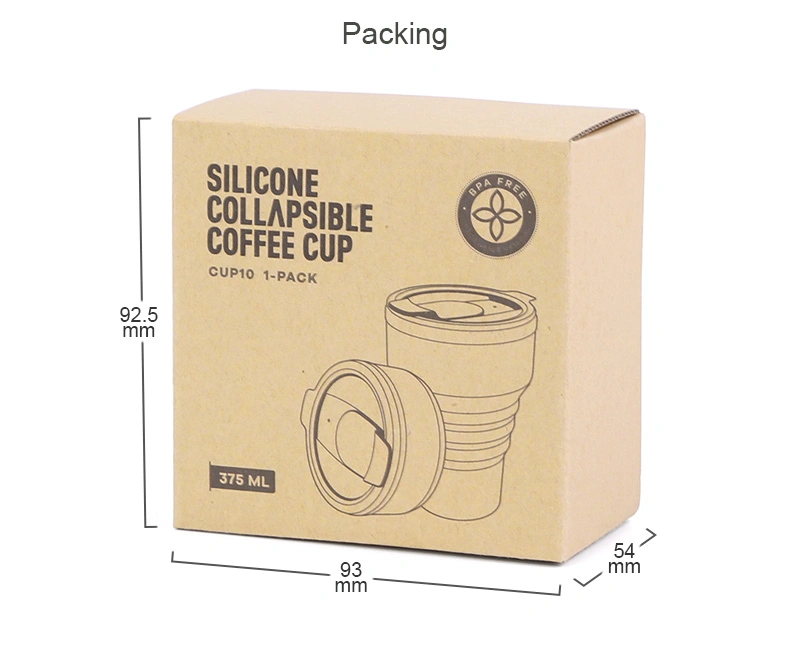 Foldable Silicone Coffee Cup 