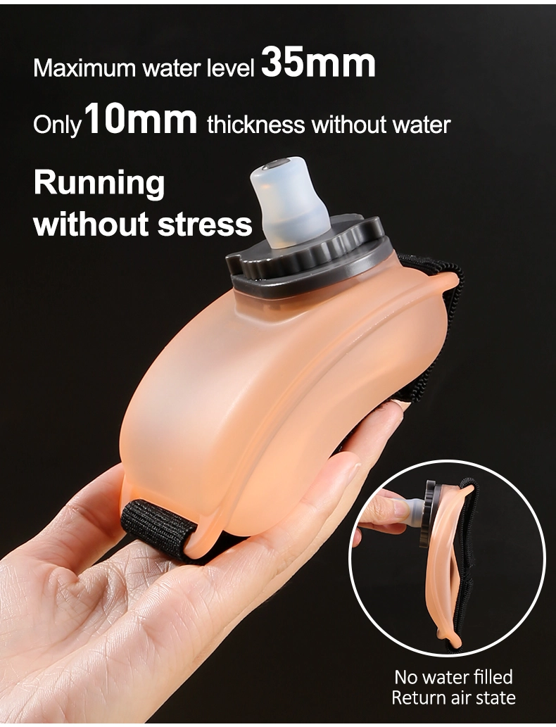 Sport Wrist Silicone Water Bottle 
