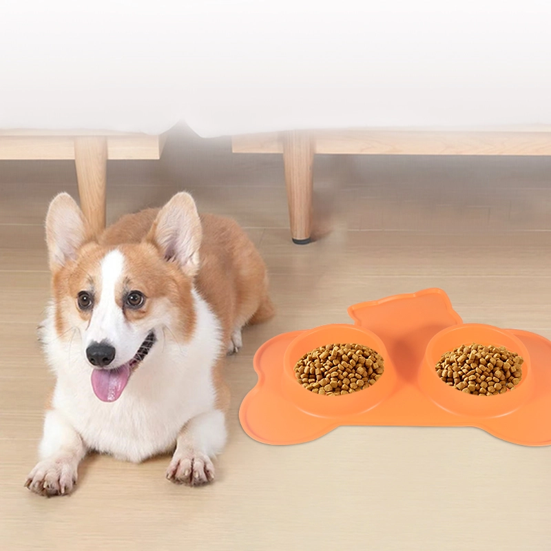 Cat-Shaped Silicone Pet Feeding Plate Cat-Shaped Silicone Pet Feeding Plate