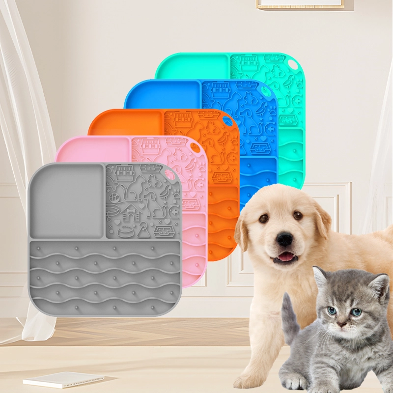 Square Multi-Functional Pet Licking Mat
