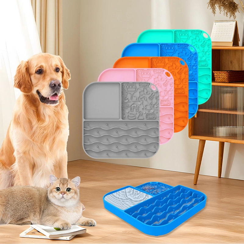 Square Multi-Functional Pet Licking Mat