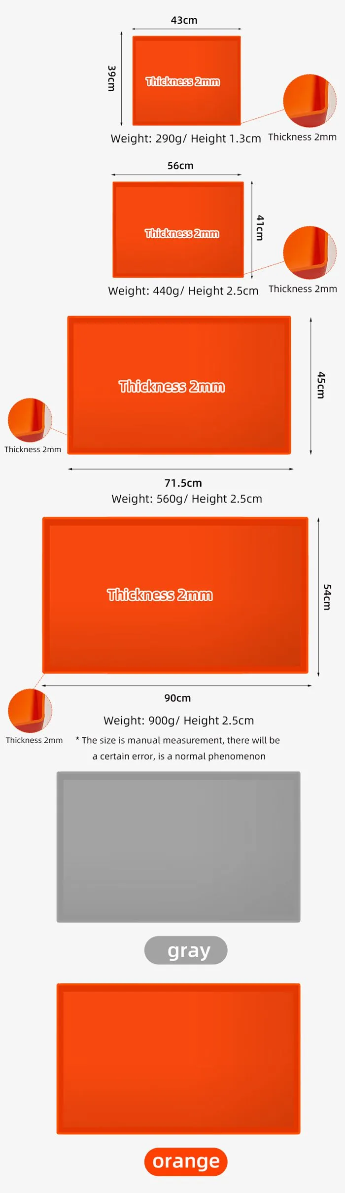 Thin Silicone Grill Mat Thin Silicone Grill Mat