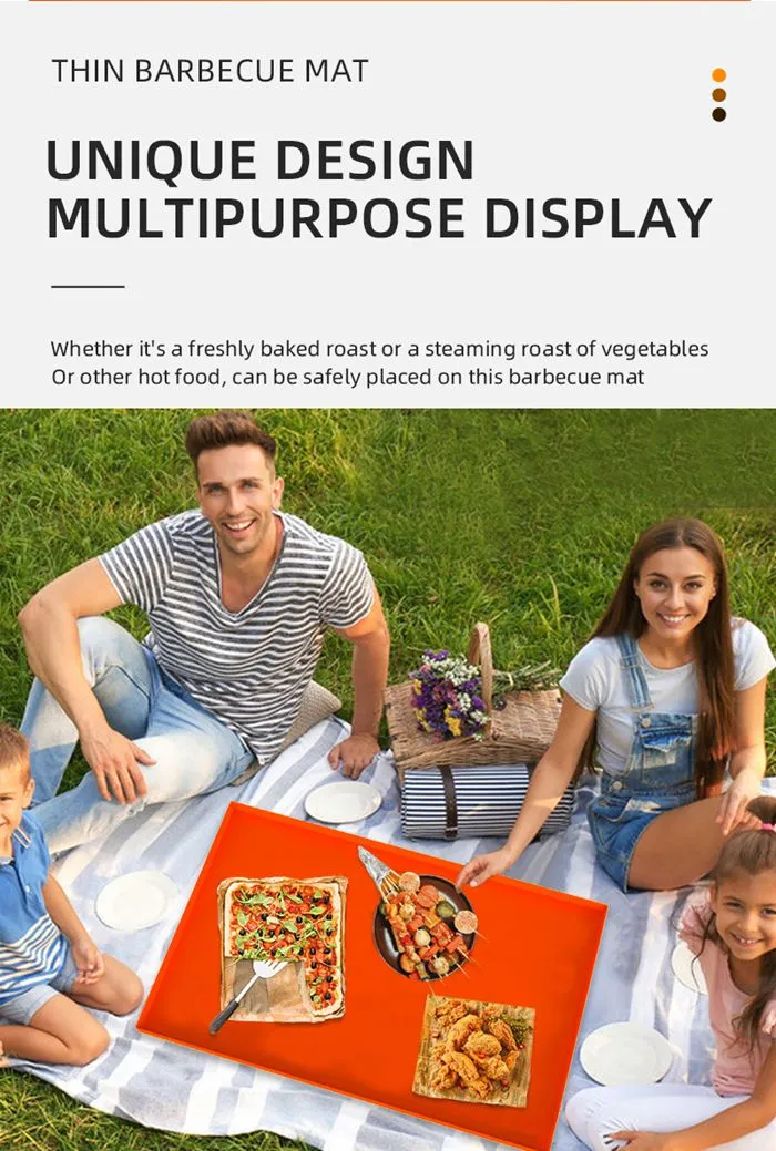 Thin Silicone Grill Mat