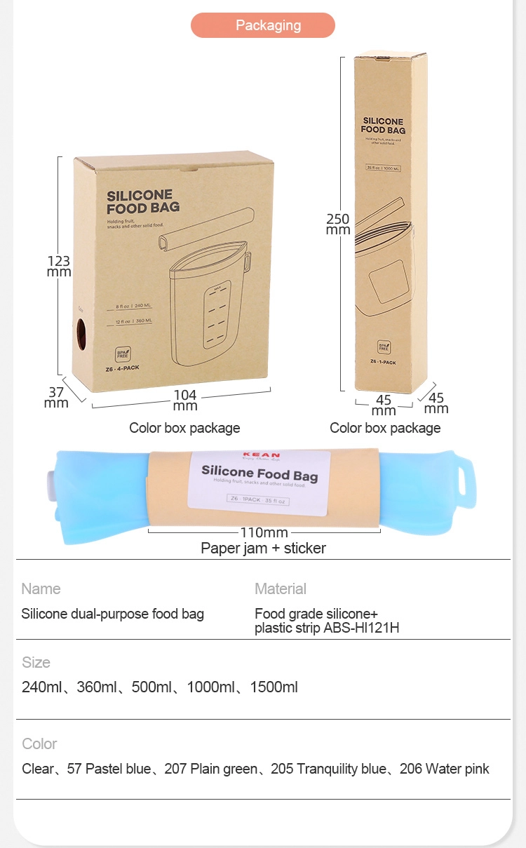 Silicone Storage Bags