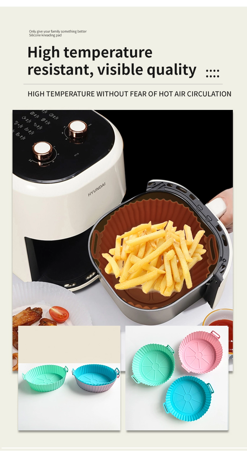Round Silicone Fryer Basket Round Silicone Fryer Basket