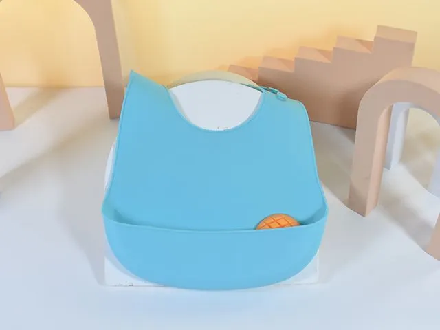 silicone baby bib