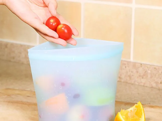 Reusable Silicone Storage Bags Reusable Silicone Storage Bags