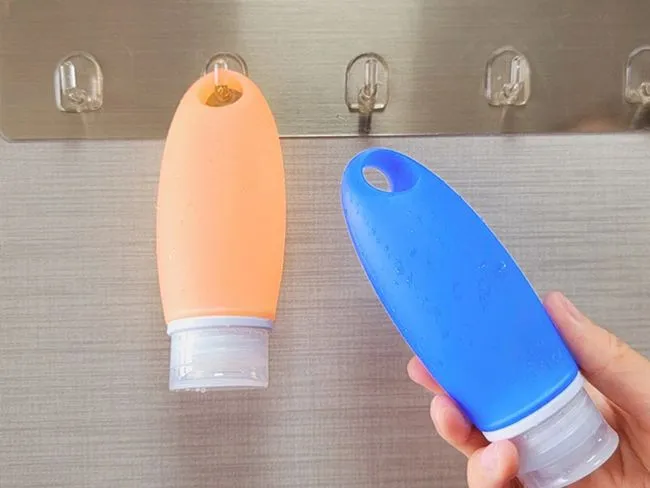 silicone travel bottles