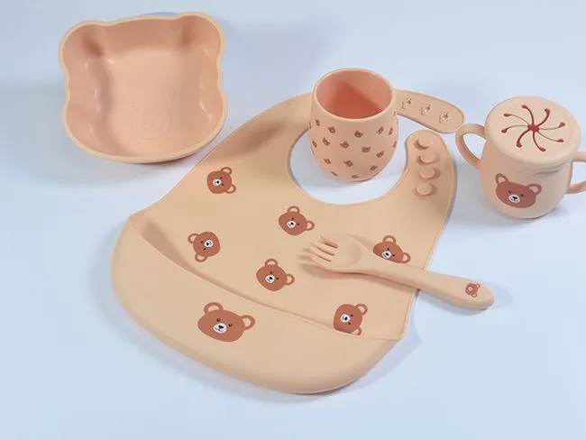 Baby Silicone Feeding Set Baby Silicone Feeding Set