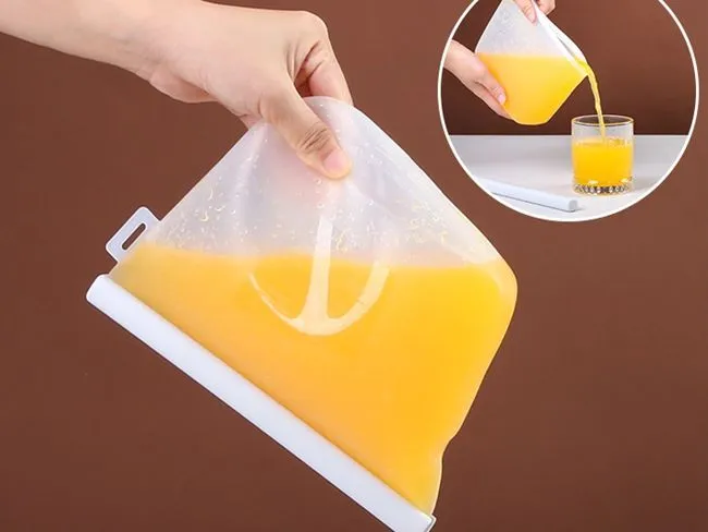 Reusable Silicone Food Bags