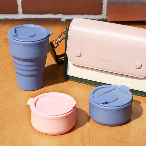 Foldable Silicone Coffee Cup Foldable Silicone Coffee Cup