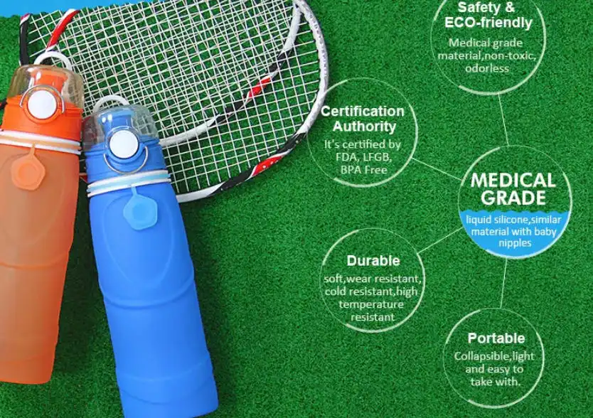 Foldable Outdoor Sports Bottle