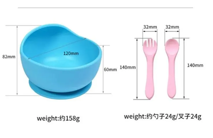 silicone baby food bowls and spoon silicone baby food bowls and spoon