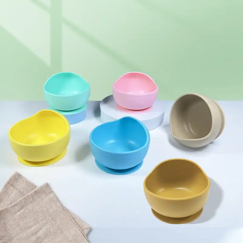 silicone baby food bowls