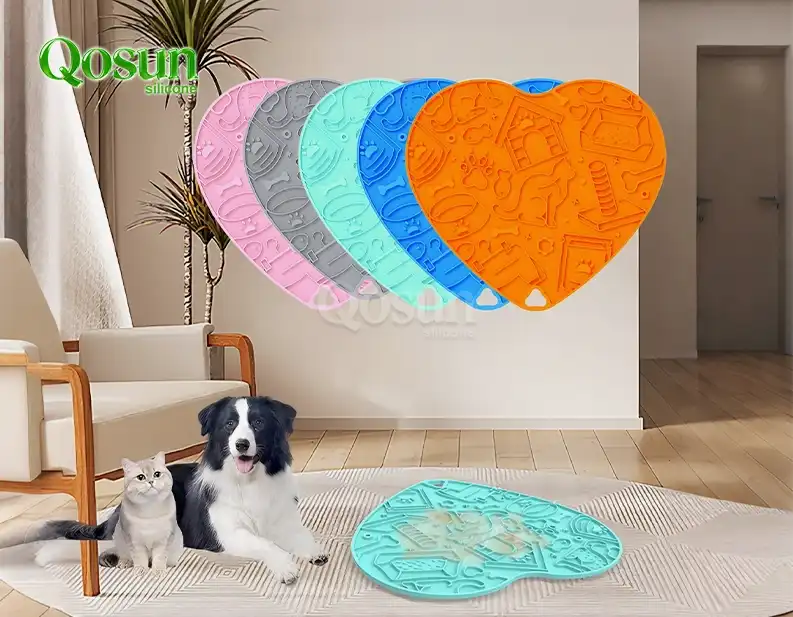 silicone pet lid mat