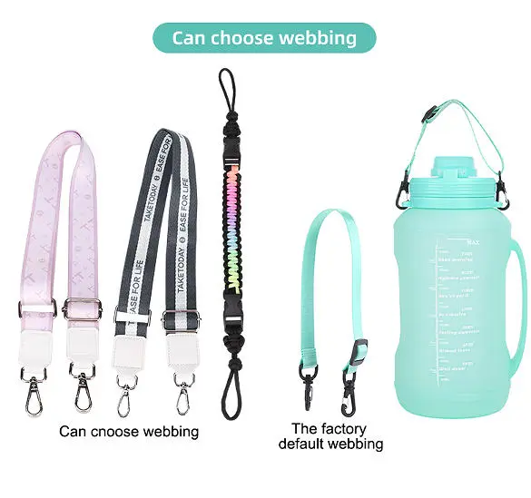 2.0L Collapsible Silicone Water Bottle