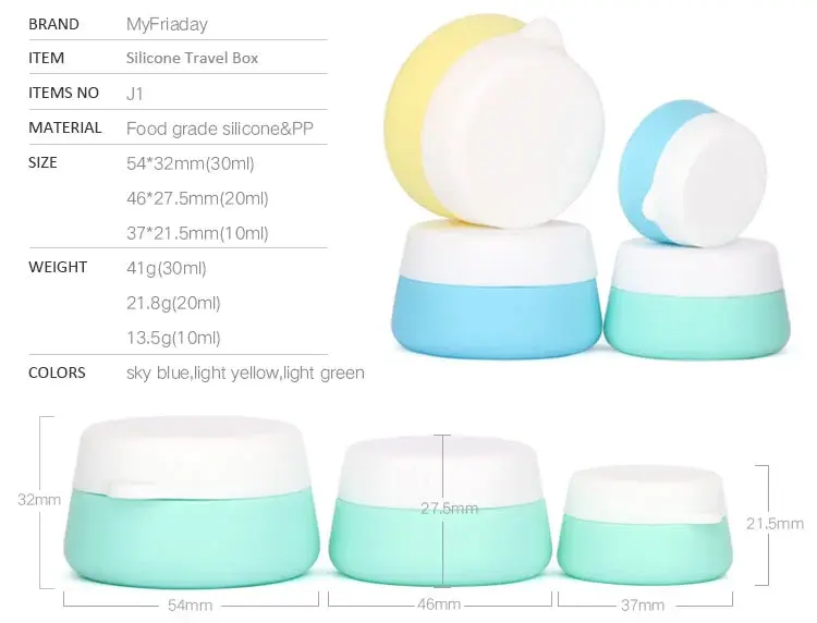 portable silicone travel container sets portable silicone travel container sets