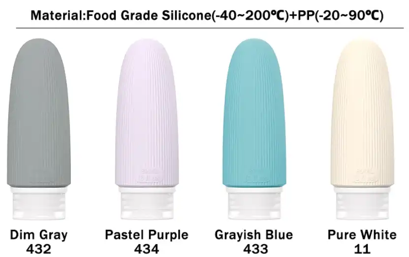 Round Stripe Travel Bottle