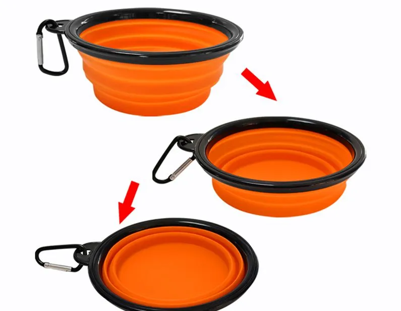 TPE Folding Pet Bowl 