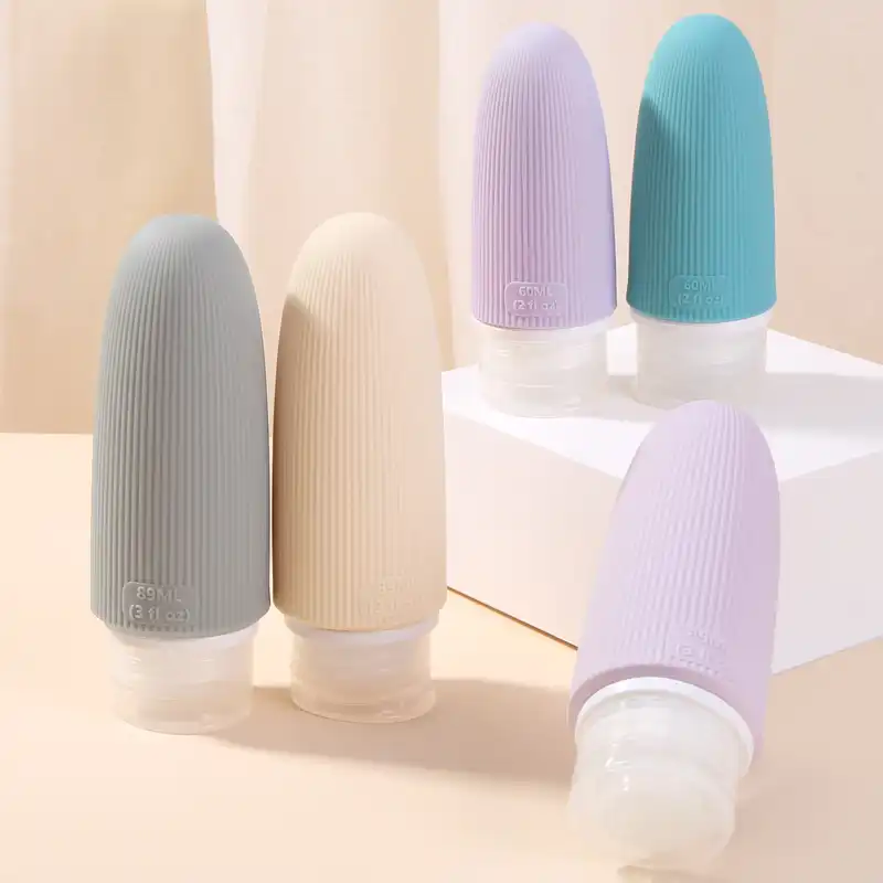 silicone travel bottle containers