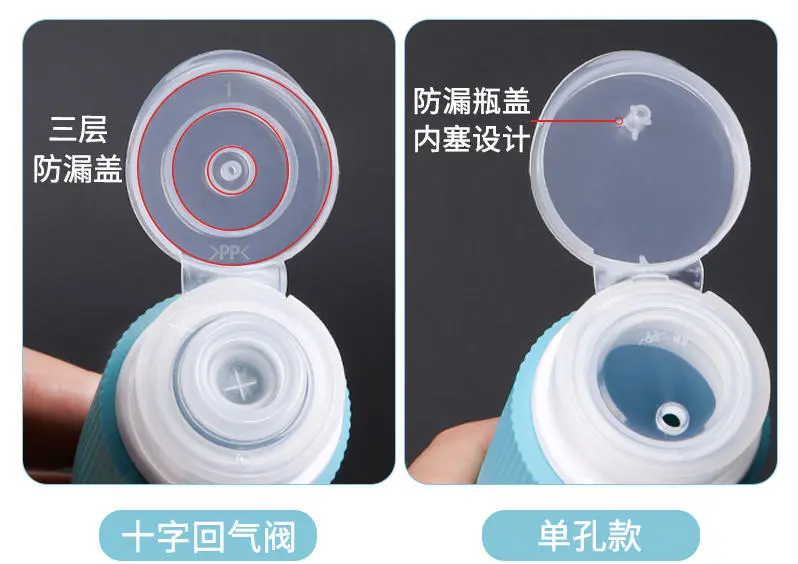 silicone refillable toiletry containers